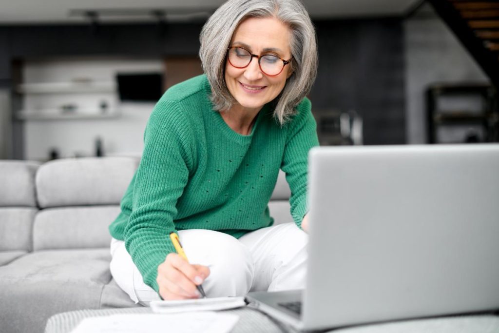 Woman considers independent senior apartments